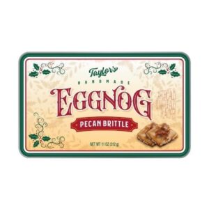 Taylors Eggnog Brittle Tin