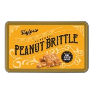 Taylors Peanut Brittle Tin
